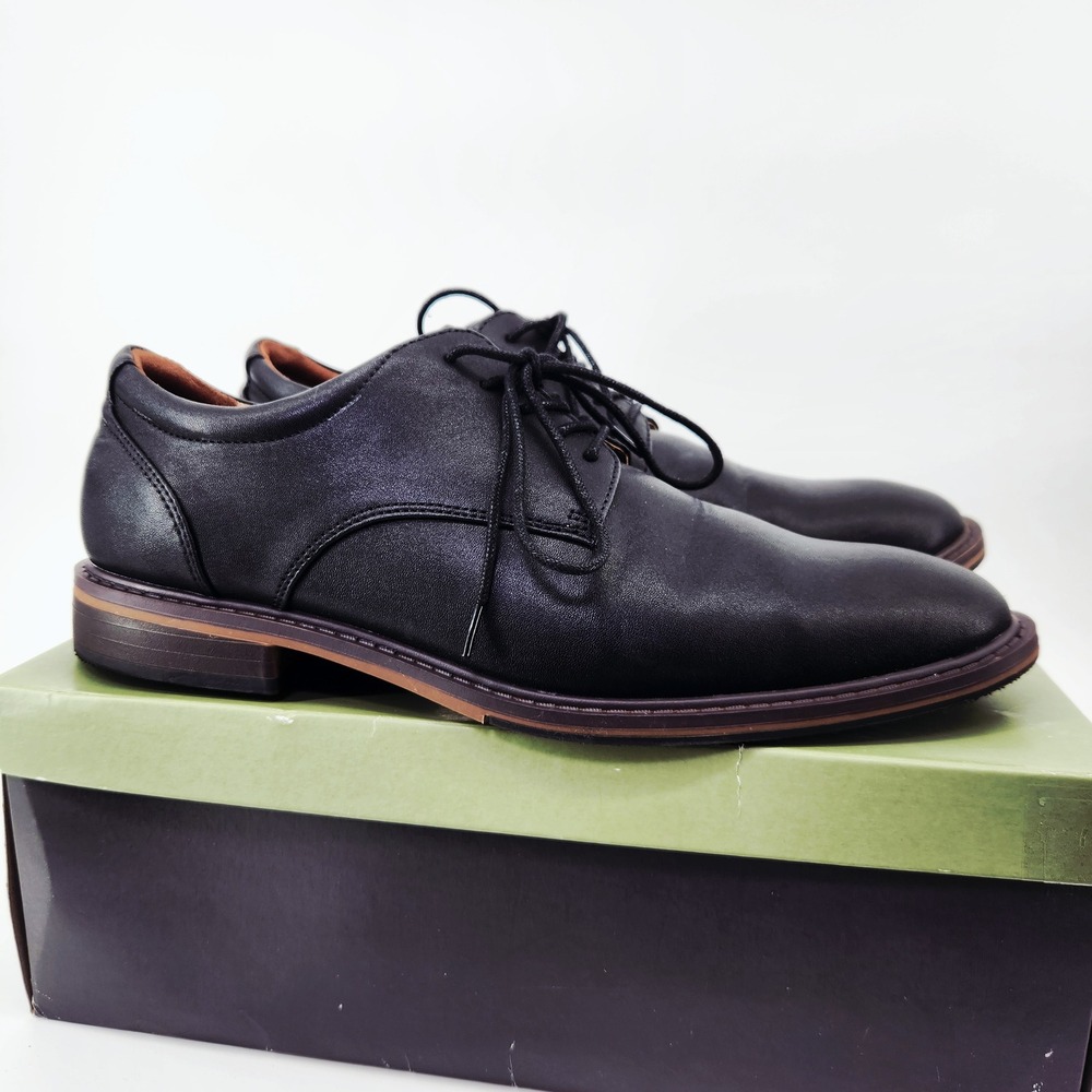 Goodfellow‎ & Co Mens Leo Flats Black Memory Foam Dress Shoes Size 11 098005134